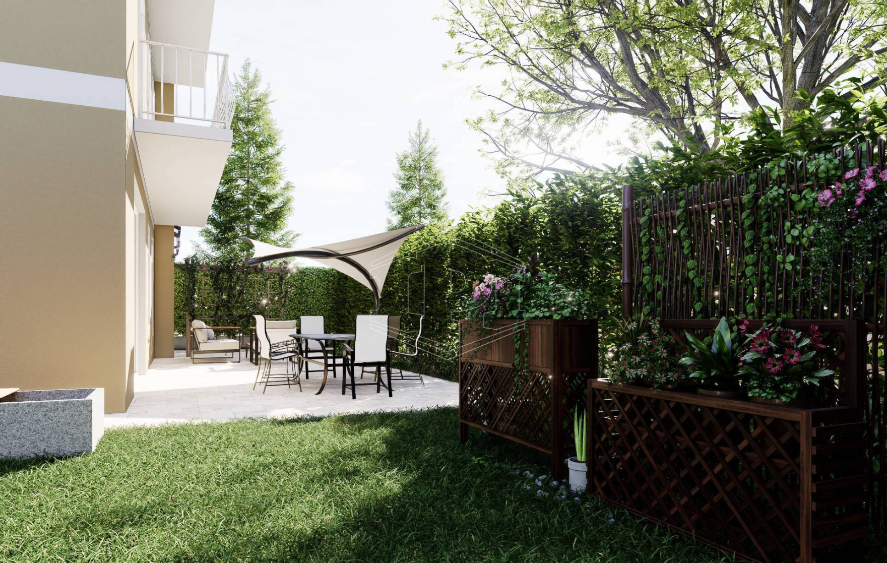 Trilocale con giardino in Via Cottolengo, Pianezza (TO)