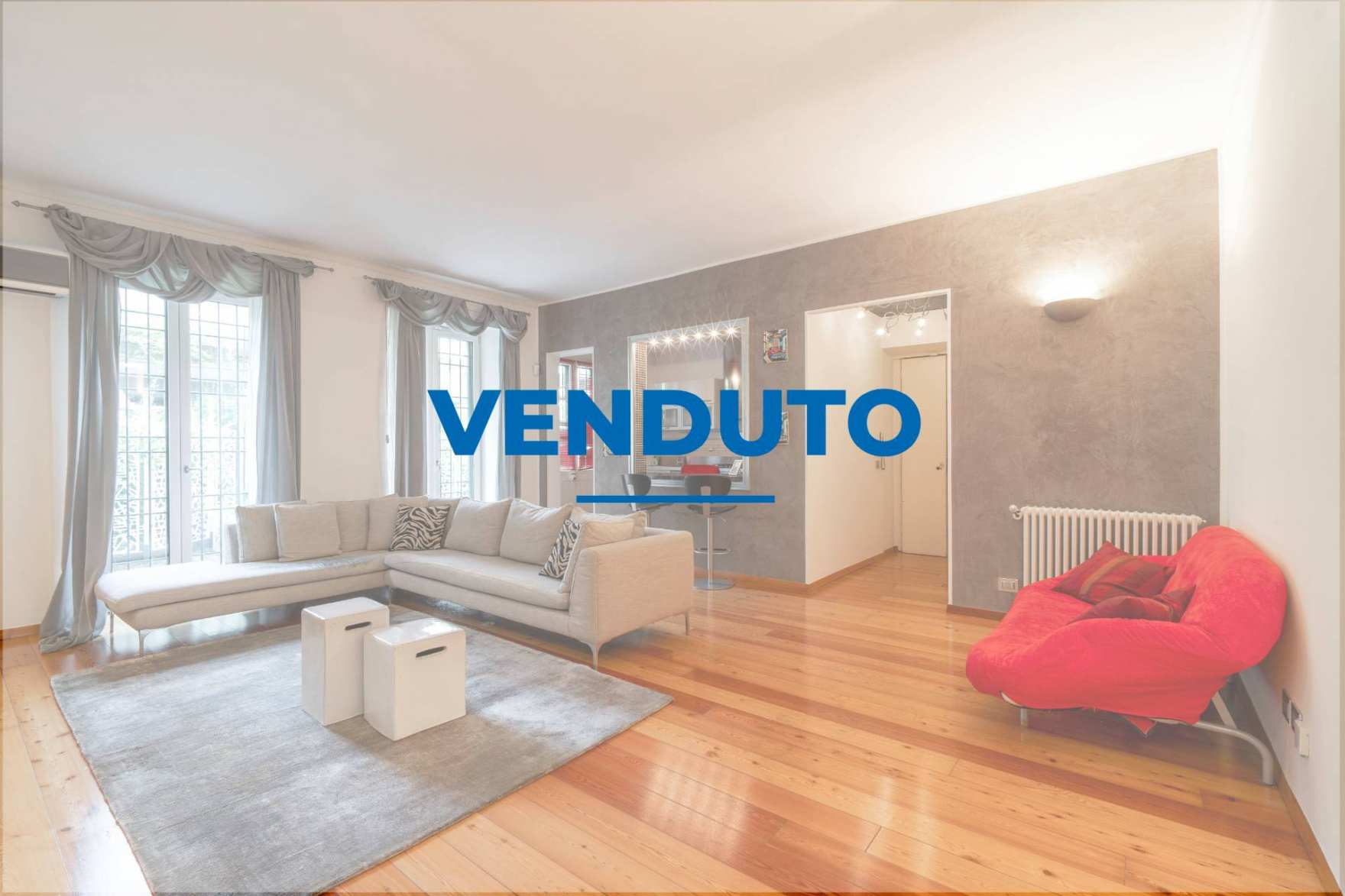 Trilocale con terrazzo in Via Giolitti (TO)