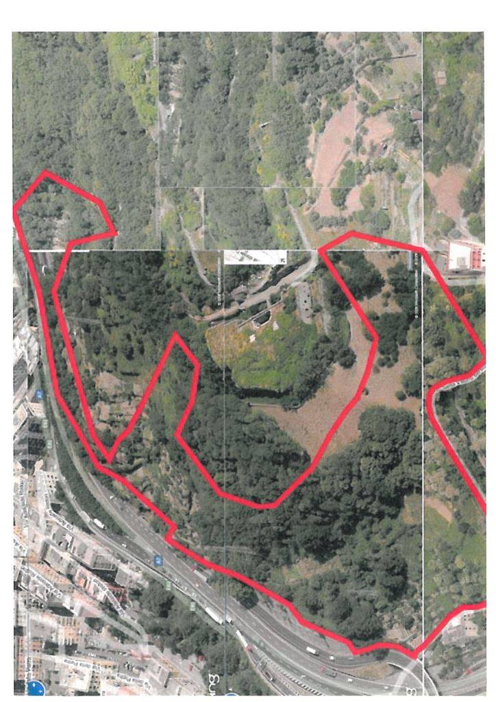 Terreno boschivo Certosa/Sampierdarena (GE) Via Ristori -