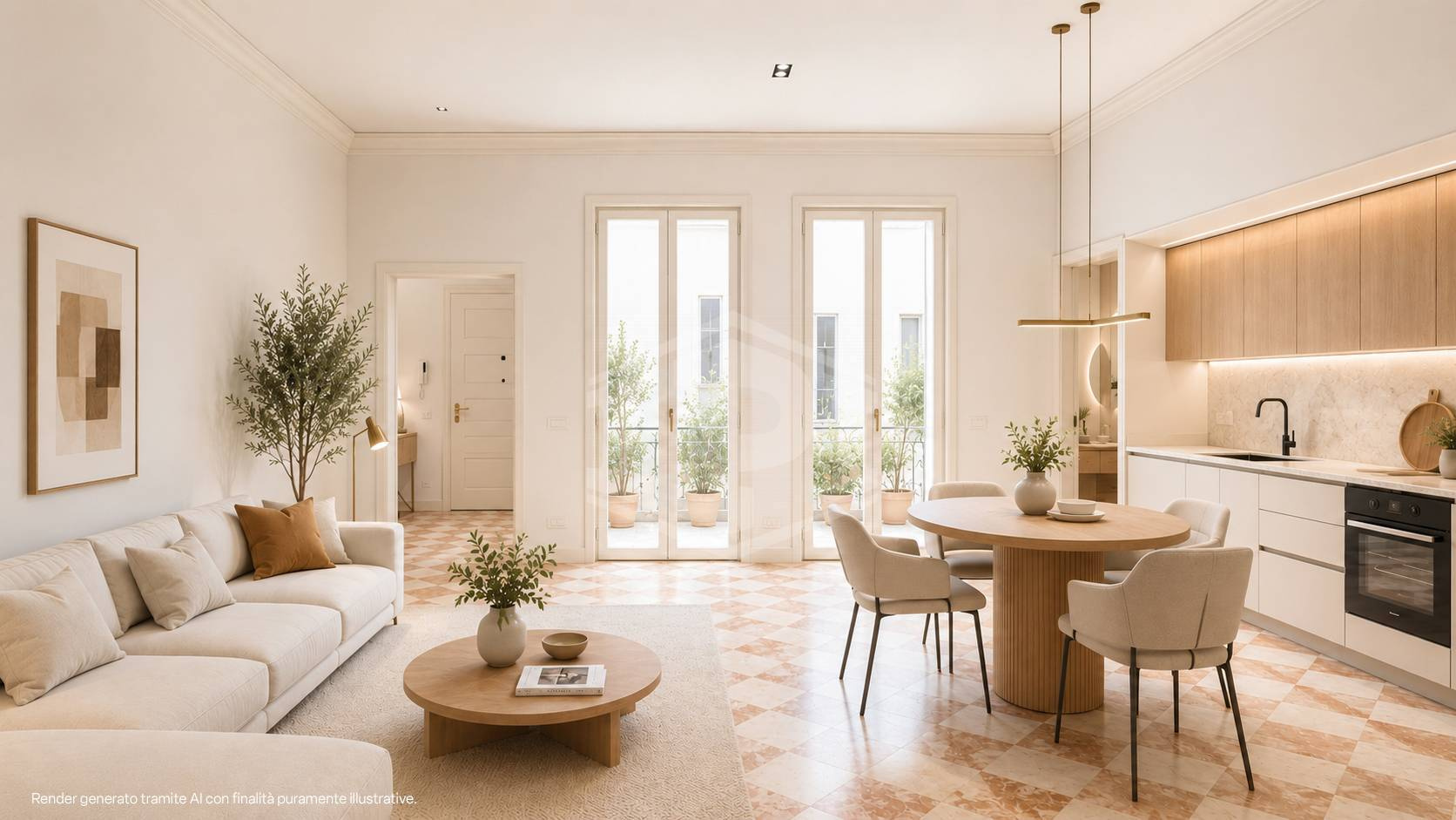 Appartamento di pregio con cortile-terrazzo privato in Strada Maggiore, Bologna (BO)