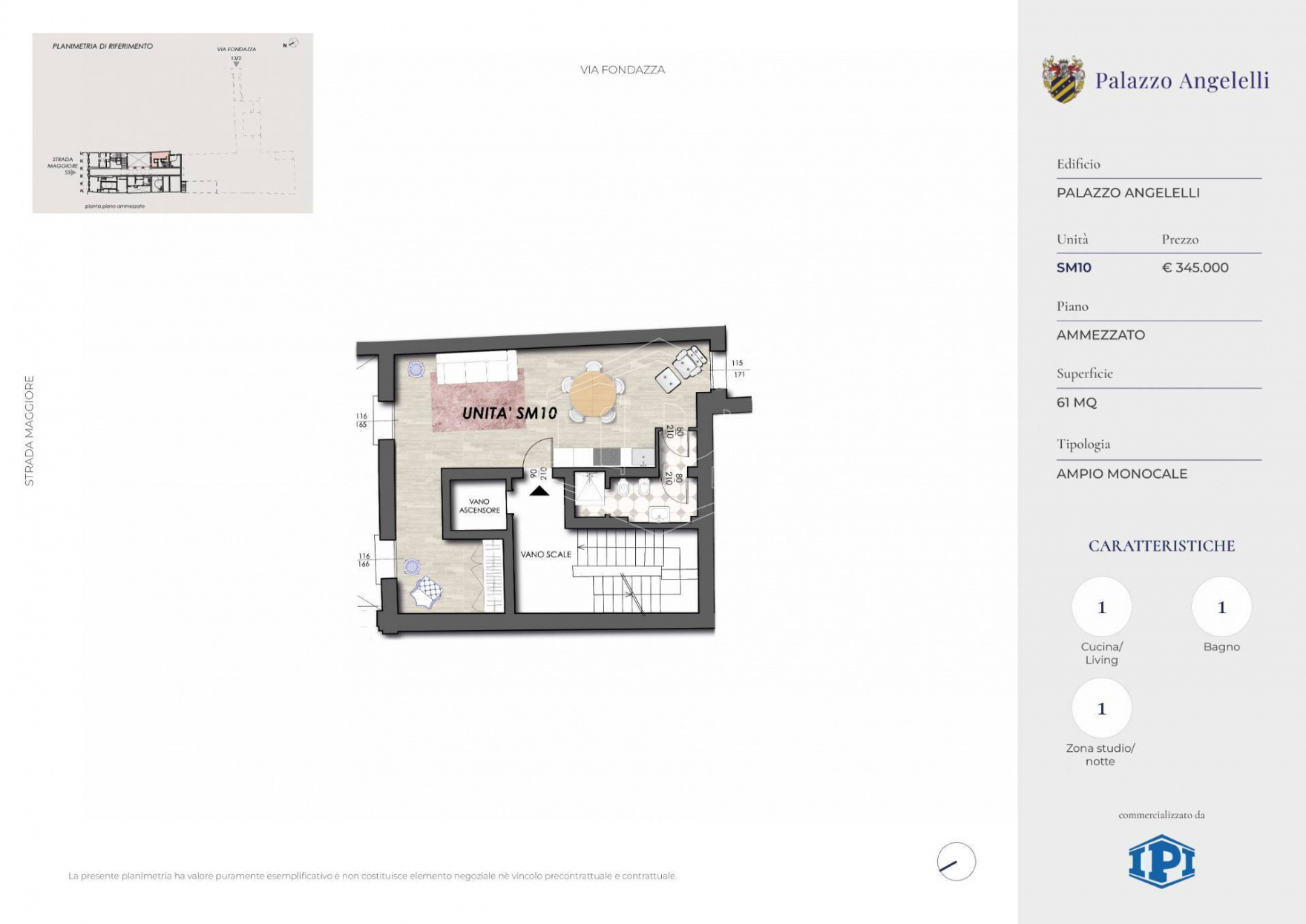 Bilocale in Strada Maggiore, Bologna (BO)