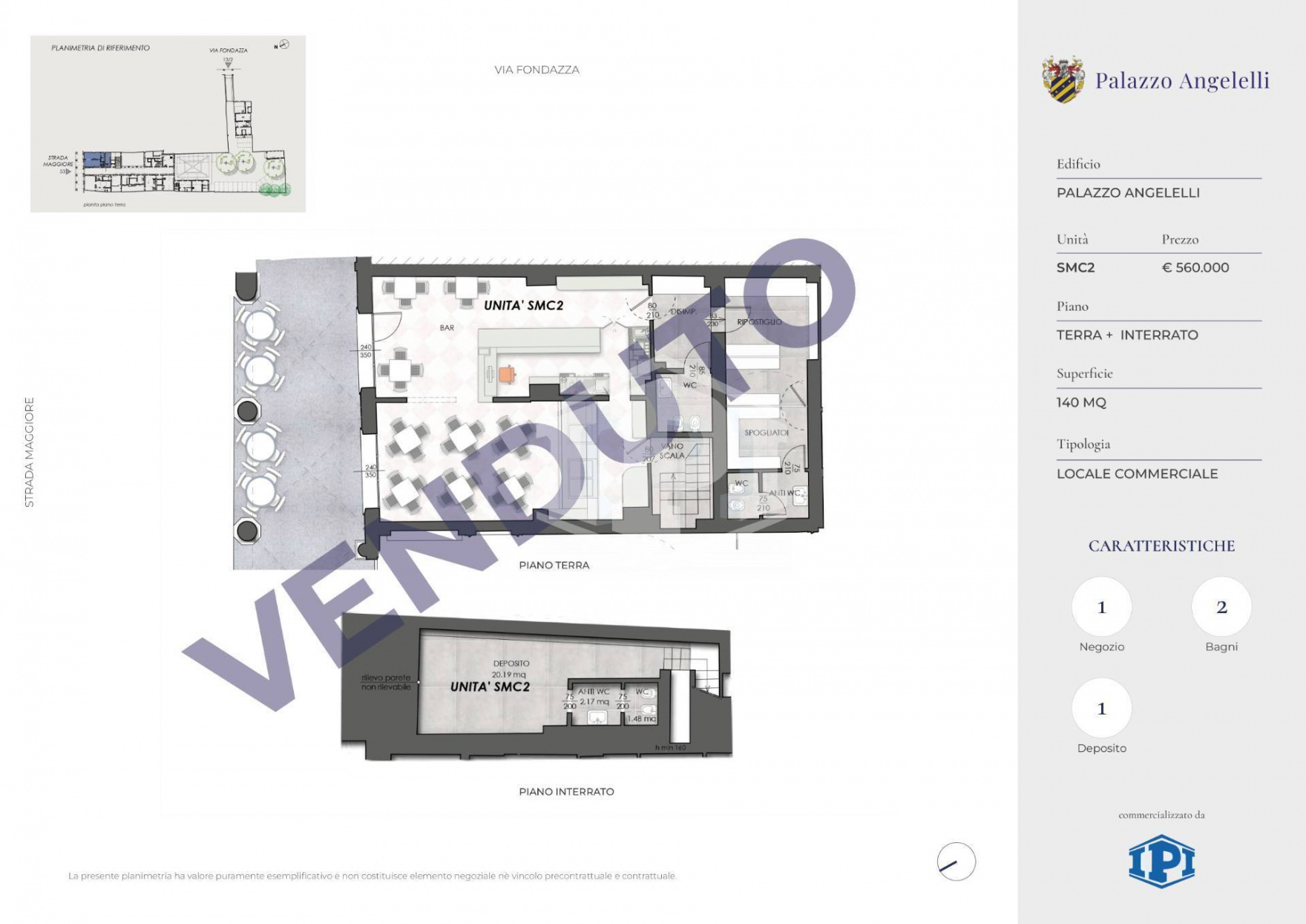 Locale commerciale in Centro, Strada Maggiore, Bologna (BO)