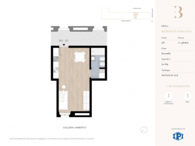 Monolocale in Via della Basilica (TO)