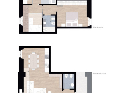 Trilocale duplex in Via della Basilica (TO)
