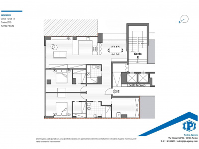 Trilocale in Corso Turati (TO)