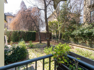 Quadrilocale con giardino privato in Via Cantore (TO)