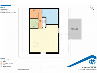 Appartamento in villa in Strada dei Ronchi, Lombardore (TO)