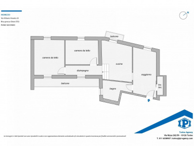 Trilocale in Via Vittorio Veneto, Riva presso Chieri (TO)