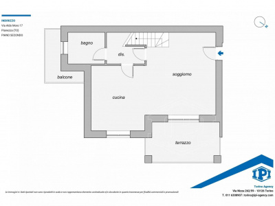 Trilocale duplex in Via Aldo Moro, Pianezza (TO)