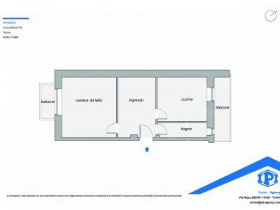Bilocale in Corso Brescia (TO)
