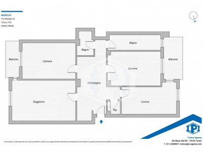 Quadrilocale in Via Albenga (TO)