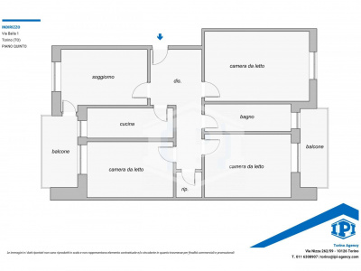 Quadrilocale in Via Balla (TO)