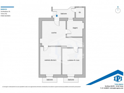 Trilocale a reddito in Via Brandizzo (TO)