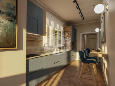 Pentalocale con terrazzo in Via Prati (TO)