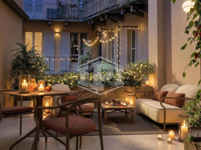 Pentalocale con terrazzo in Via Prati (TO)