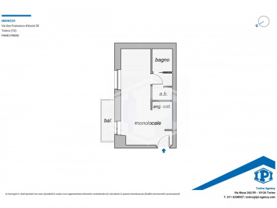 Monolocale in Via San Francesco d'Assisi (TO)
