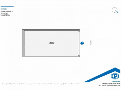 Box auto in Via San Secondo (TO)