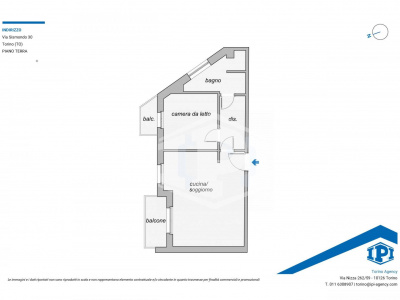 Bilocale in Via Sismonda (TO)