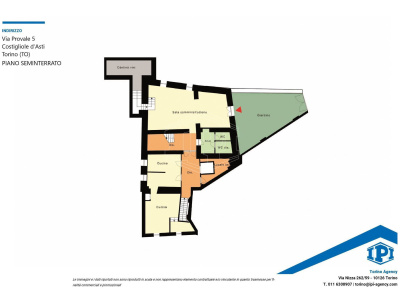 Palazzo Grinzane di Cavour in Via Provale, Costigliole d'Asti (AT)