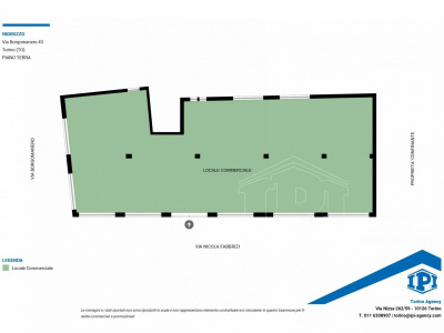 Locale commerciale in Via Borgomanero 43 - Torino