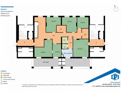 Ufficio in Piazza Solferino 15 - Pinerolo (TO)