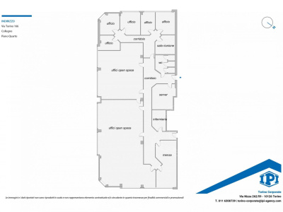Ufficio direzionale  in Via Torino 166 - Collegno (TO)