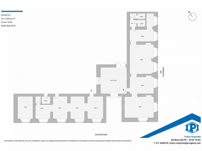 Ufficio direzionale in Via Confienza 10 - Torino