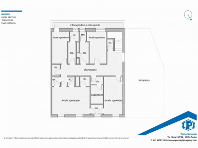 Palazzina uffici a reddito Via del Ridotto 1, Torino