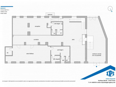 Palazzina uffici a reddito Via del Ridotto 1, Torino