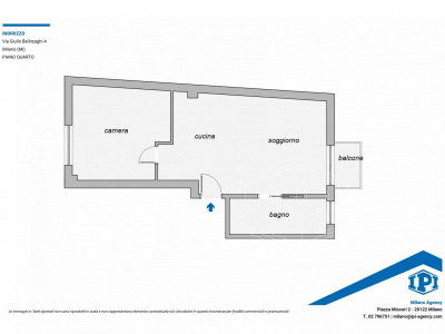 Bilocale in Via Giulio Belinzaghi 4 - Milano (MI)