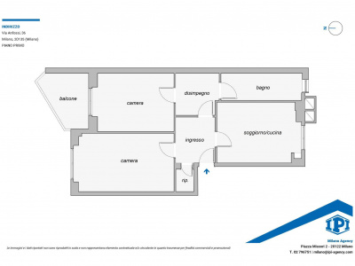 Trilocale in Via Augusto Anfossi 36 - Milano (MI)