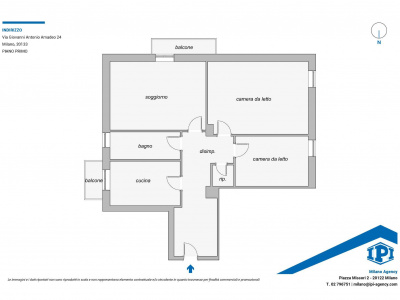 Trilocale in Via Giovanni Antonio Amadeo 24 - Milano (MI)