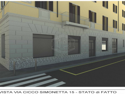 Monolocale in Via Cicco Simonetta 15 - Milano (MI)