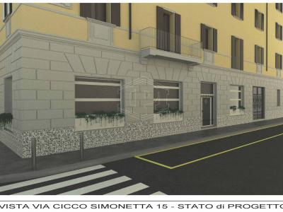 Bilocale in Via Cicco Simonetta 15 - Milano (MI)