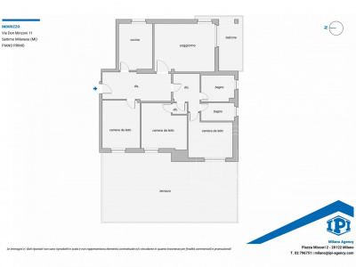 Quadrilocale con terrazzo in Via Don Minzoni 11 - Settimo Milanese (MI)
