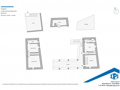 Porzione di Castello - Località Camminata di Bramaiano - Bettola (PC)