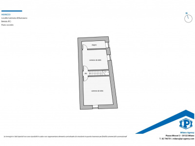 Porzione di Castello - Località Camminata di Bramaiano - Bettola (PC)