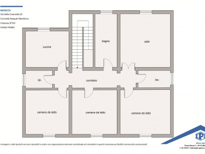 Villa indipendente con giardino privato in Via Della Concordia 85 - Mendicino (CS)