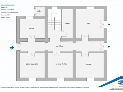 Villa indipendente con giardino privato in Via Della Concordia 85 - Mendicino (CS)