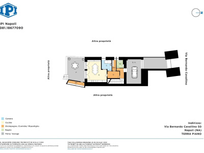 Villa indipendente in Via Bernardo Cavallino 51, Napoli (NA)