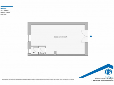 Locale in Via A. Manzoni 9, Mugnano di Napoli (NA)