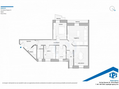 5 vani in Via Nicola A. Porpora 19, Napoli (NA)