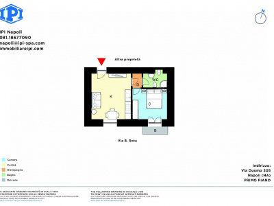 Bilocale arredato in Via Duomo 305, Napoli (NA)