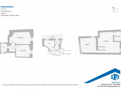 Quadrilocale su più livelli in Via Nazario Sauro 4, Gaeta Medievale (LT)