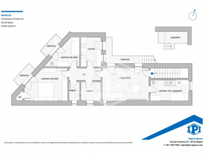 Quadrilocale in Via Mariano D'Amelio 42, Napoli (NA)