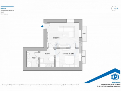 Bilocale in Vico Lungo del Gelso 36, Napoli (NA)