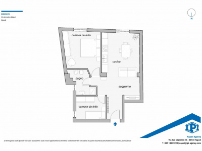 Trilocale in Via Amedeo Maiuri 33, Napoli (NA)