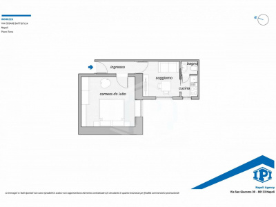 Bilocale in Via Cesare Battisti 24, Torre del Greco (NA)