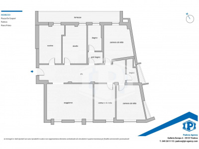 Padova - Piazza De Gasperi appartamento di 180 mq
