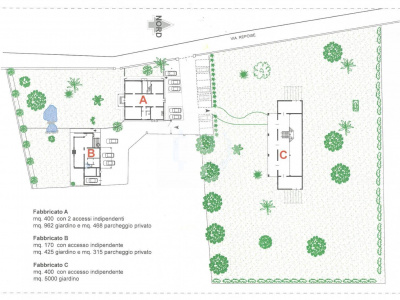 Colli Euganei -Villa Storica con B&B, dependance, rustico indipendente